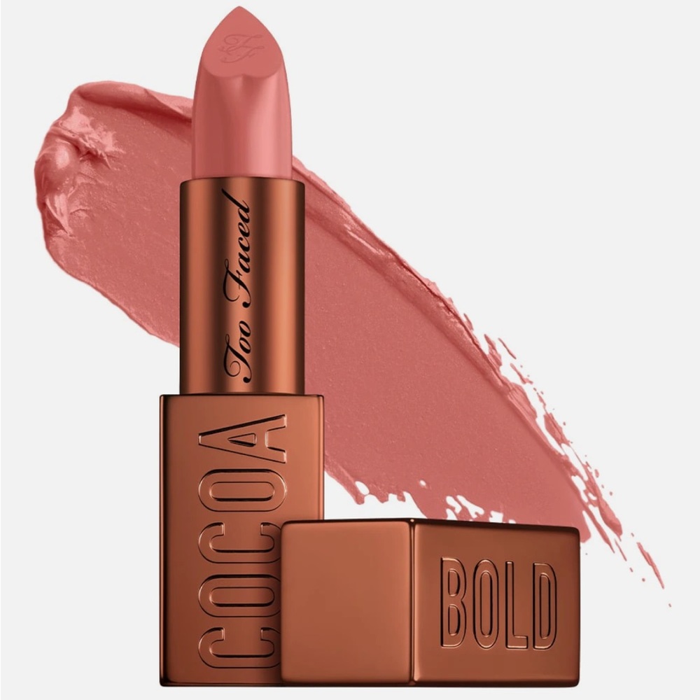 BNIB Too Faced Cocoa Bold Creamy Lipstick - Milkshake